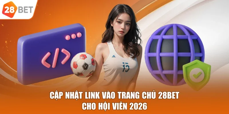 Cập nhật link vào trang chủ 28BET cho hội viên 2026