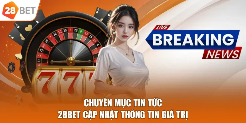 Chuyên mục tin tức 28BET cập nhật thông tin giá trị