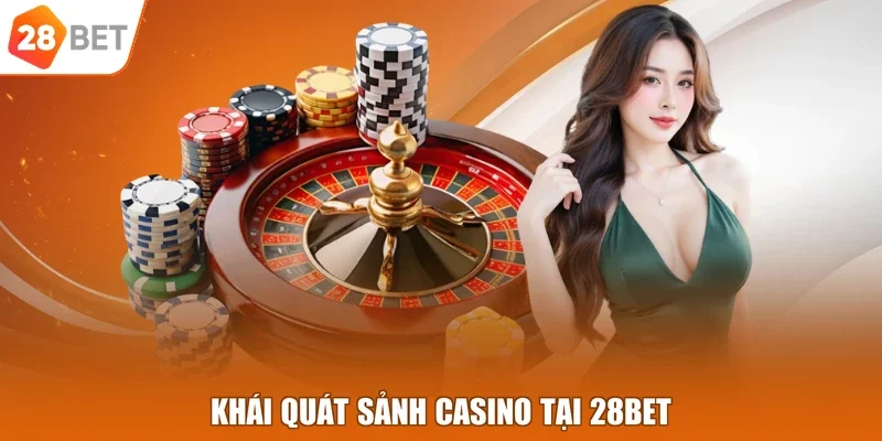 Khái quát sảnh casino tại 28BET