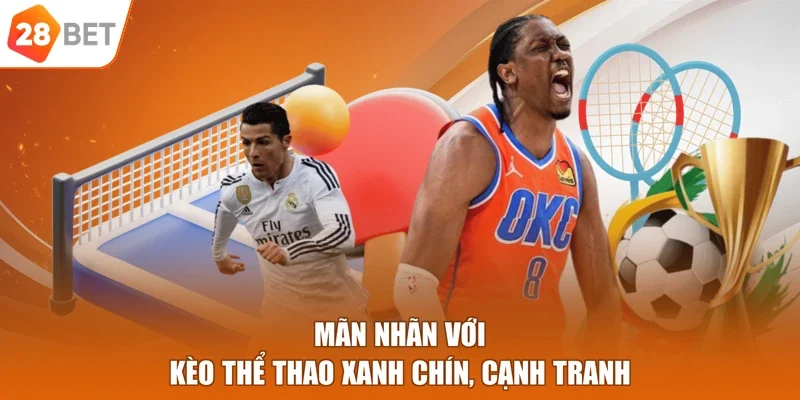 Mãn nhãn với kèo thể thao xanh chín, cạnh tranh