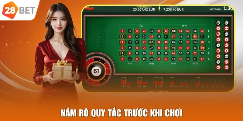 Nắm rõ quy tắc trước khi chơi