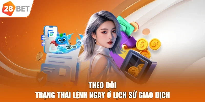 Theo dõi trạng thái lệnh ngay ở lịch sử giao dịch