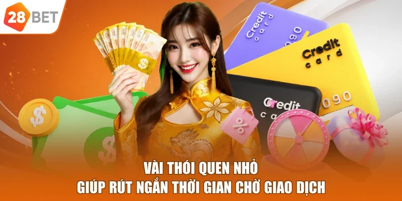 Vài thói quen nhỏ giúp rút ngắn thời gian chờ giao dịch
