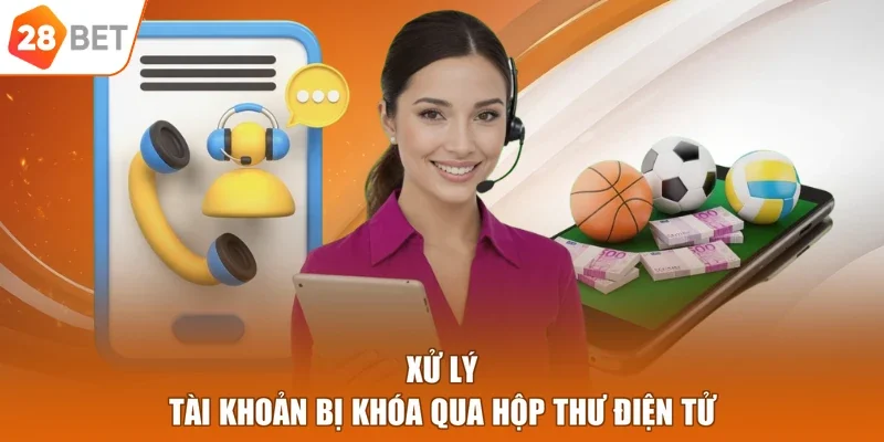 Xử lý tài khoản bị khóa qua hộp thư điện tử